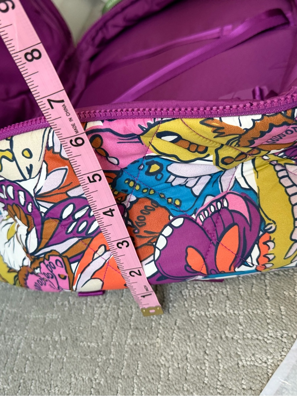 Vera Bradley set - Westover Hybrid Backpack & Portnoy Belt Bag - Flutter print - Picture 13 of 16